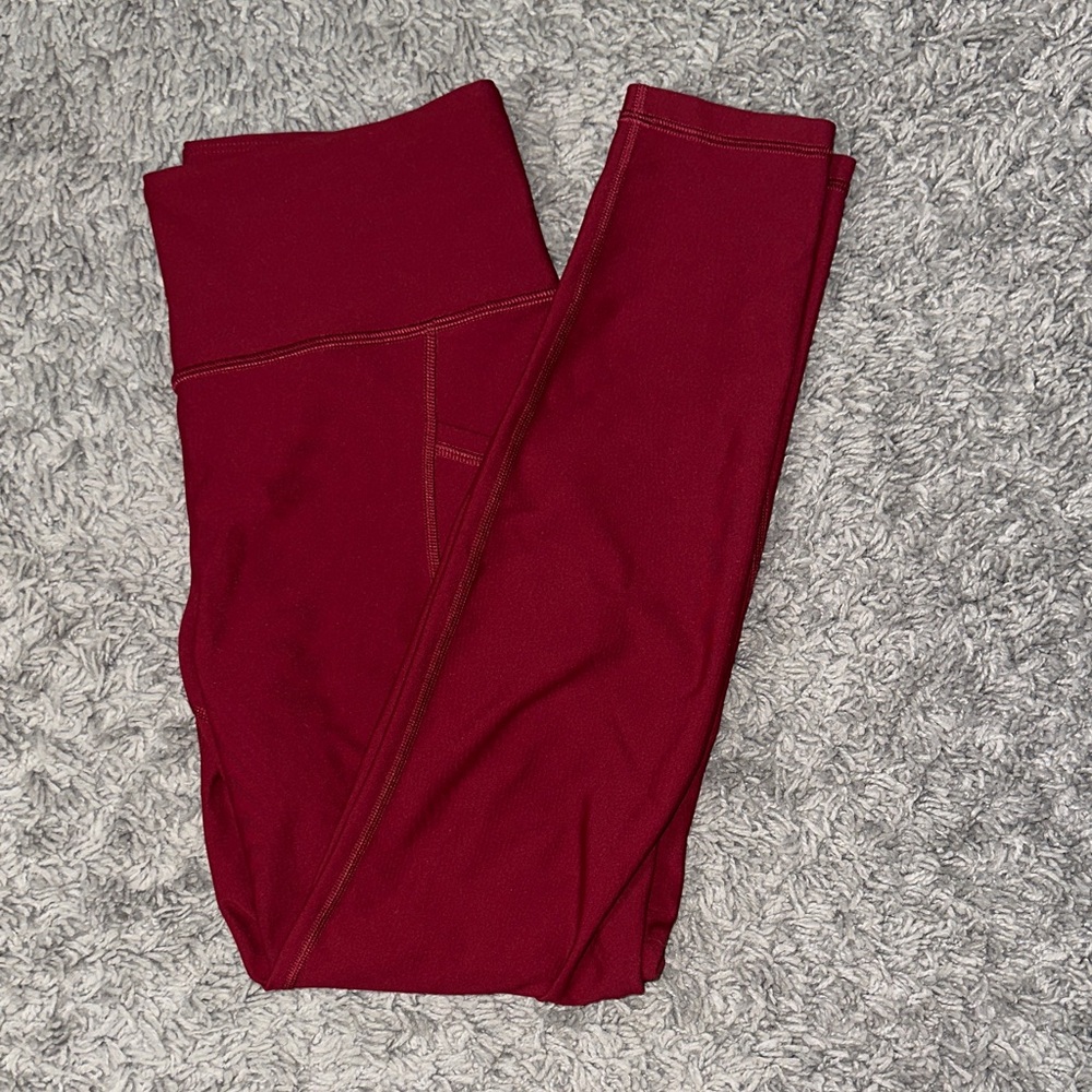 Old Navy Red High-Waisted Leggings (5)